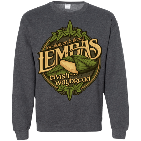 Sweatshirts Dark Heather / S Lembas Bread Crewneck Sweatshirt