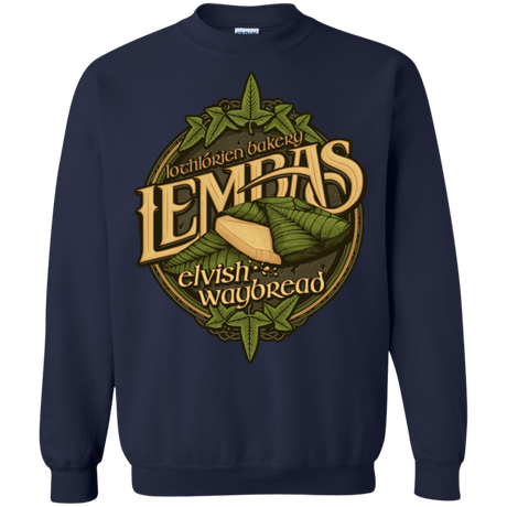 Sweatshirts Navy / S Lembas Bread Crewneck Sweatshirt