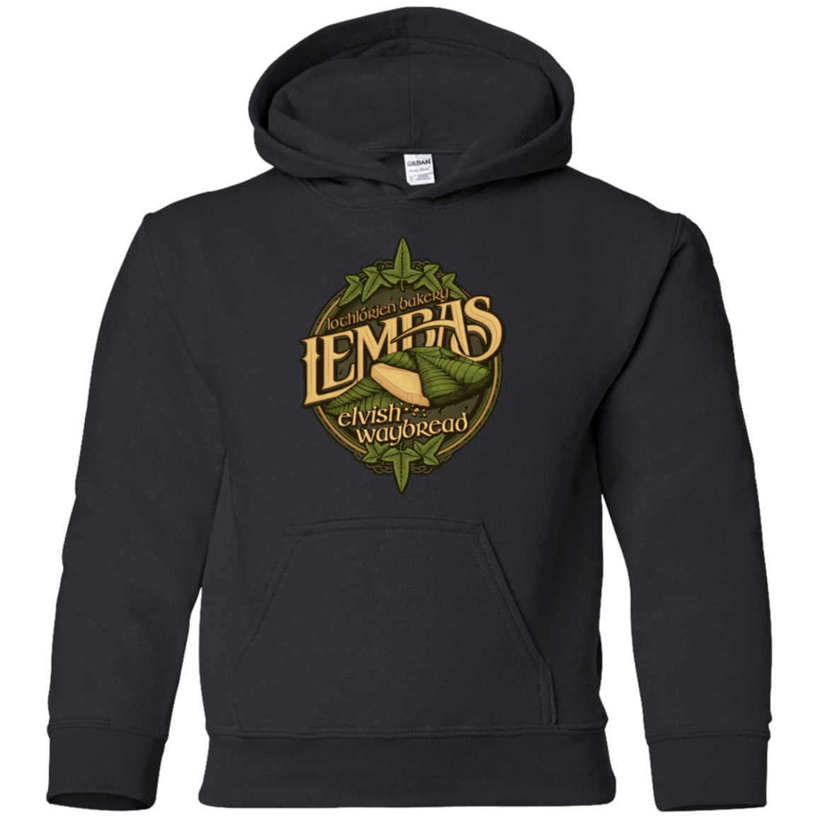 Sweatshirts Black / YS Lembas Bread Youth Hoodie