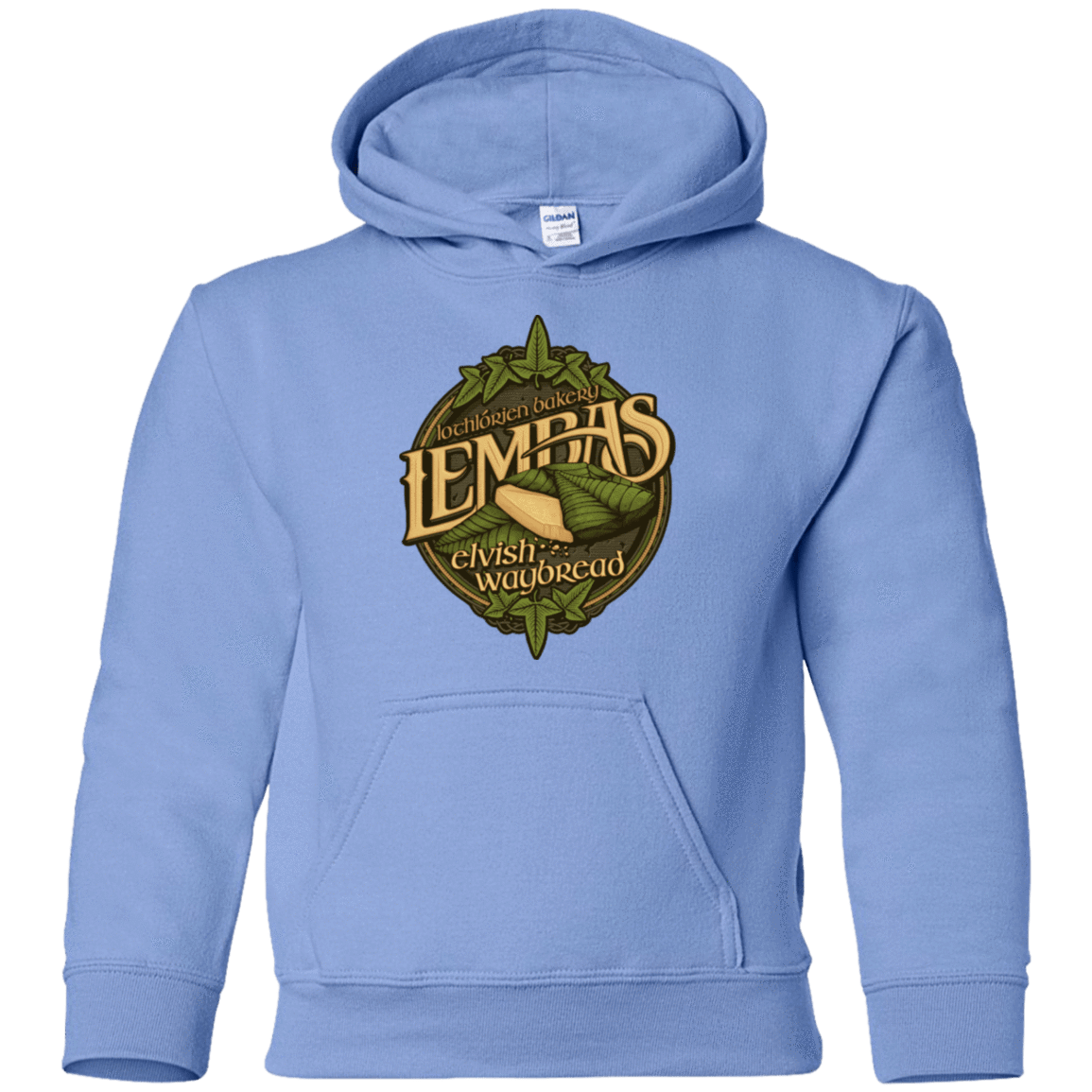 Sweatshirts Carolina Blue / YS Lembas Bread Youth Hoodie