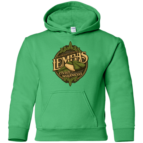 Sweatshirts Irish Green / YS Lembas Bread Youth Hoodie