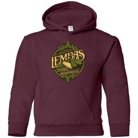 Sweatshirts Maroon / YS Lembas Bread Youth Hoodie