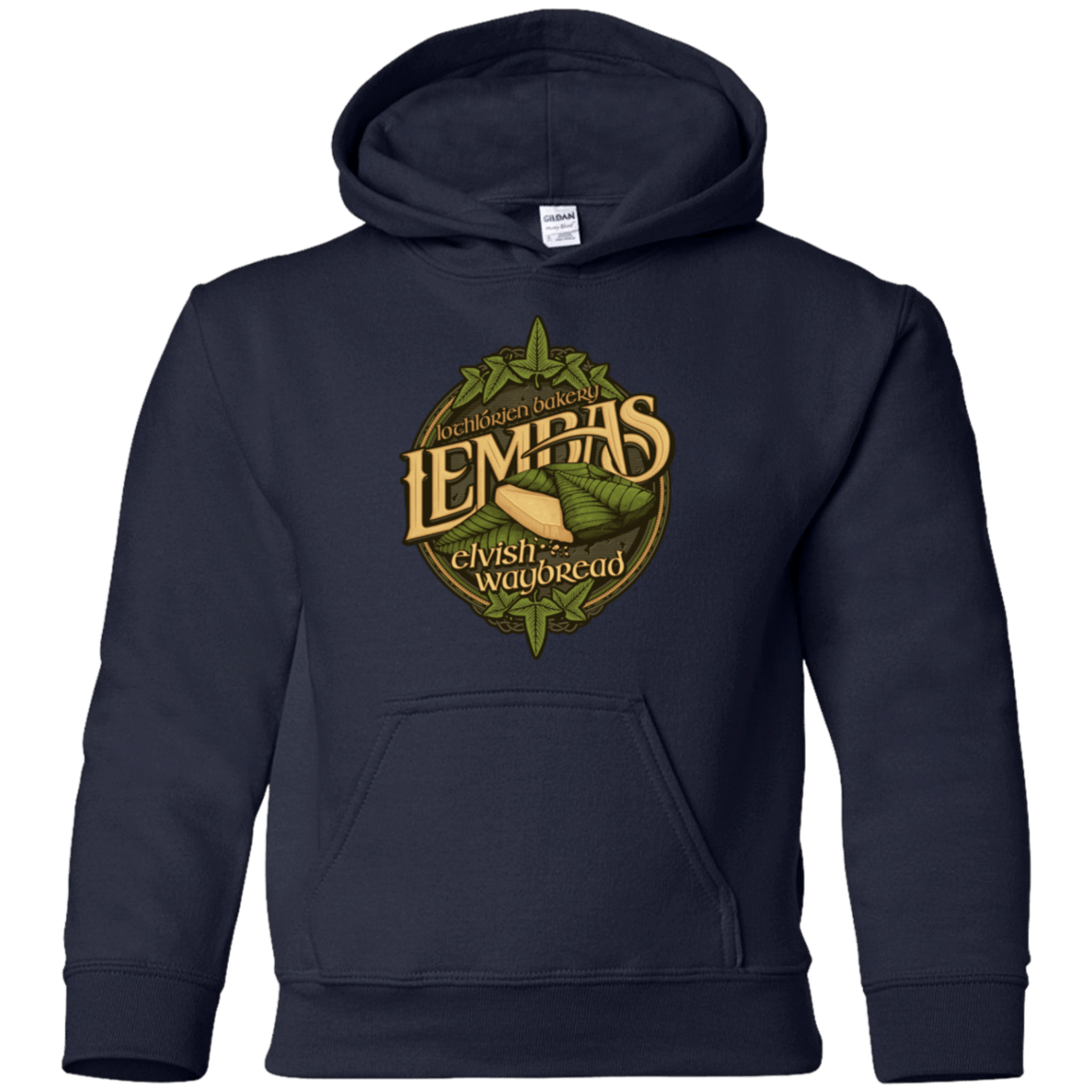 Sweatshirts Navy / YS Lembas Bread Youth Hoodie