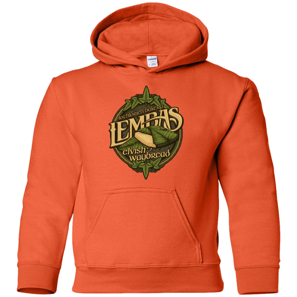 Sweatshirts Orange / YS Lembas Bread Youth Hoodie