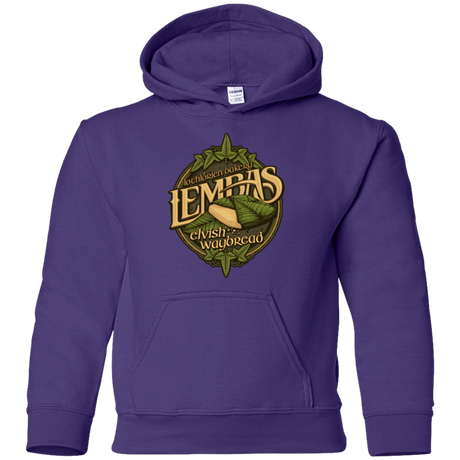 Sweatshirts Purple / YS Lembas Bread Youth Hoodie