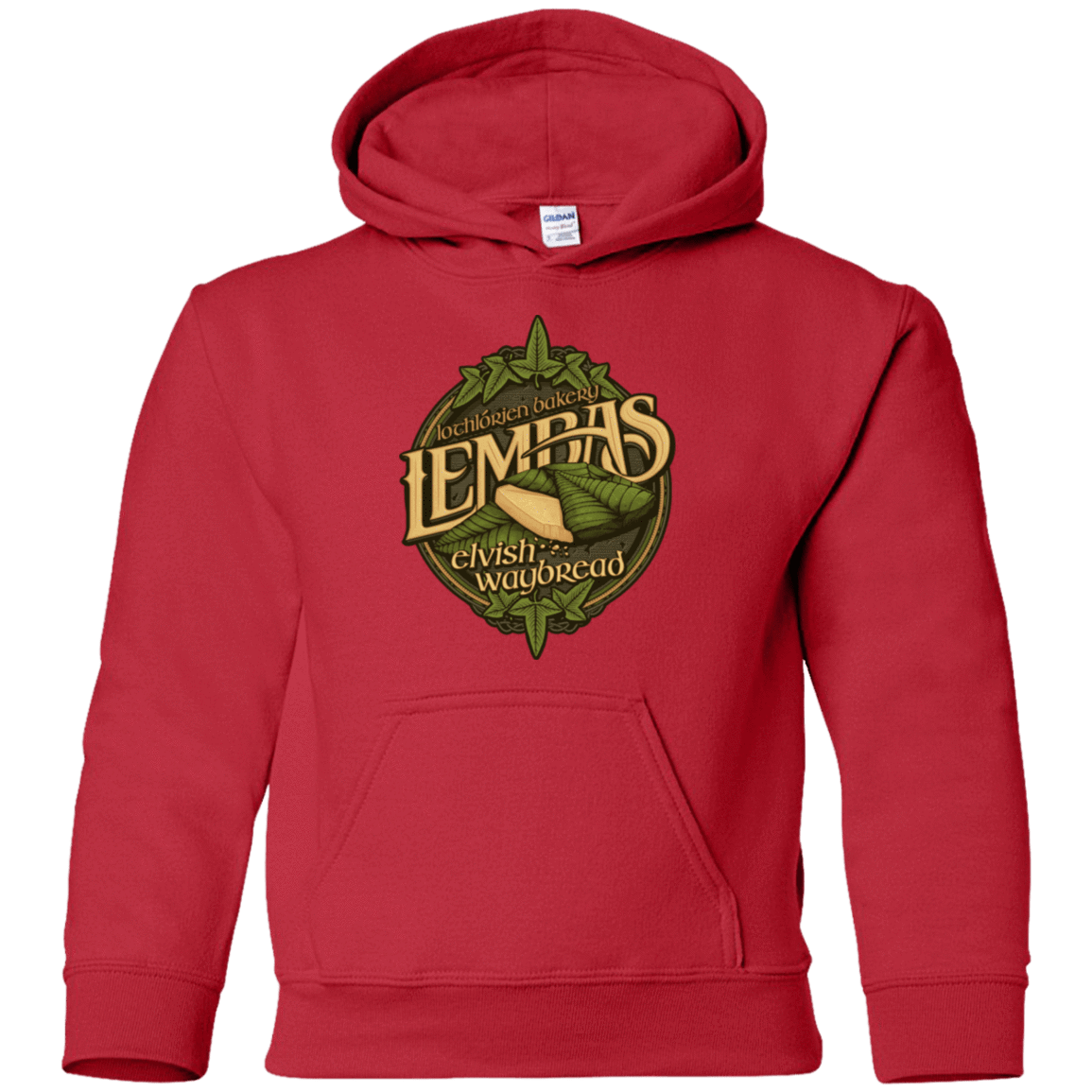 Sweatshirts Red / YS Lembas Bread Youth Hoodie