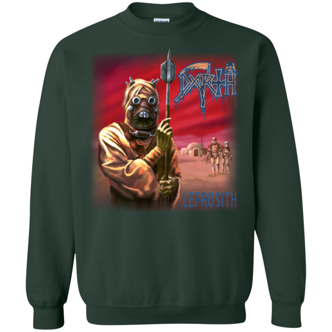 Sweatshirts Forest Green / Small LEPROSITH2 Crewneck Sweatshirt