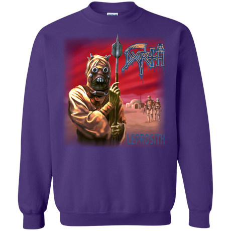 Sweatshirts Purple / Small LEPROSITH2 Crewneck Sweatshirt