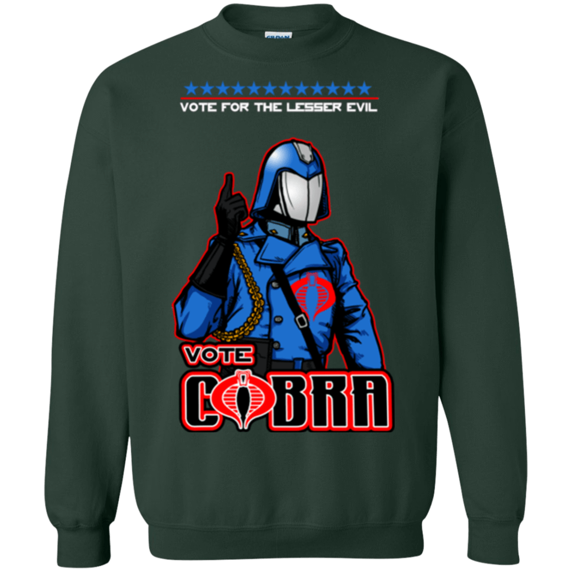 Sweatshirts Forest Green / Small Lesser Evil Crewneck Sweatshirt