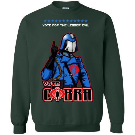 Sweatshirts Forest Green / Small Lesser Evil Crewneck Sweatshirt