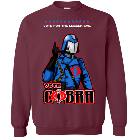 Sweatshirts Maroon / Small Lesser Evil Crewneck Sweatshirt