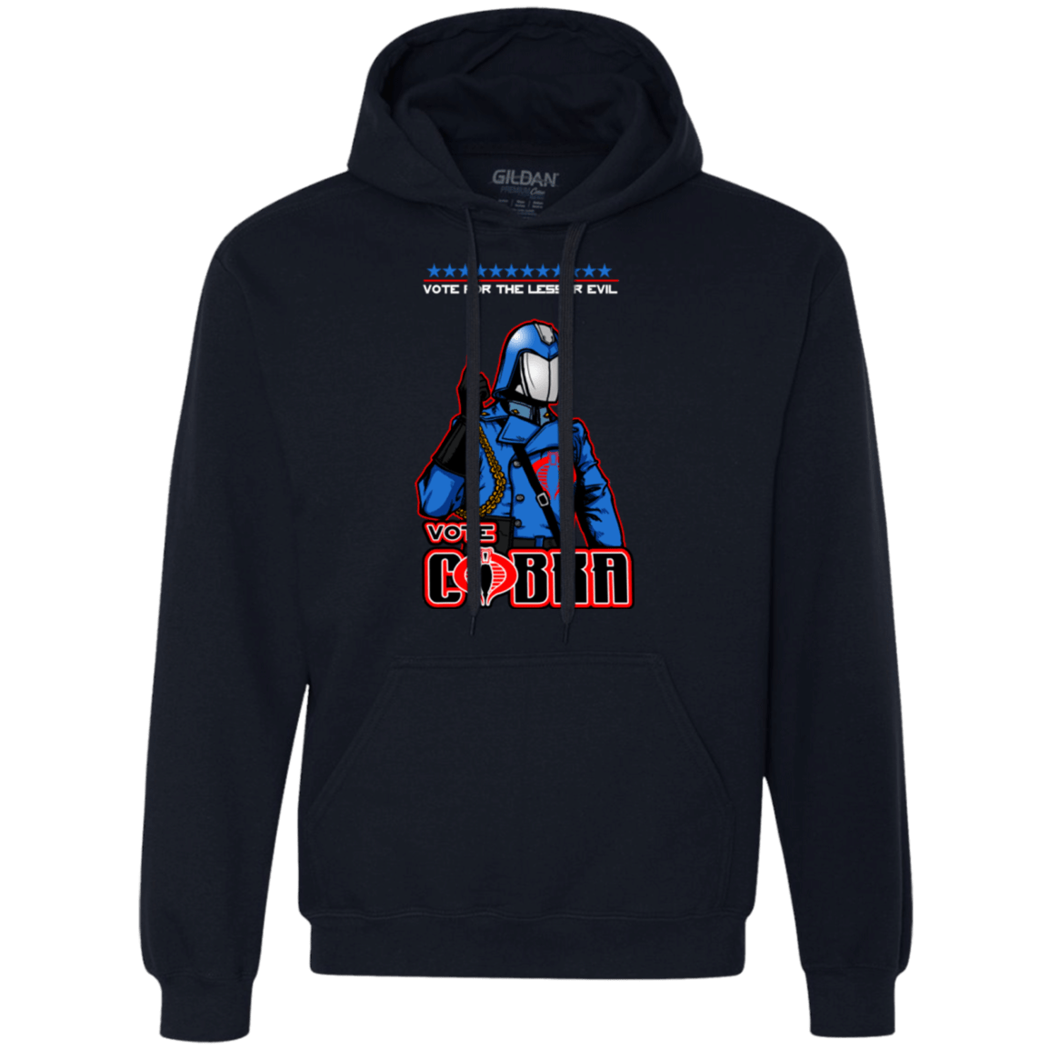 Sweatshirts Navy / Small Lesser Evil Premium Fleece Hoodie