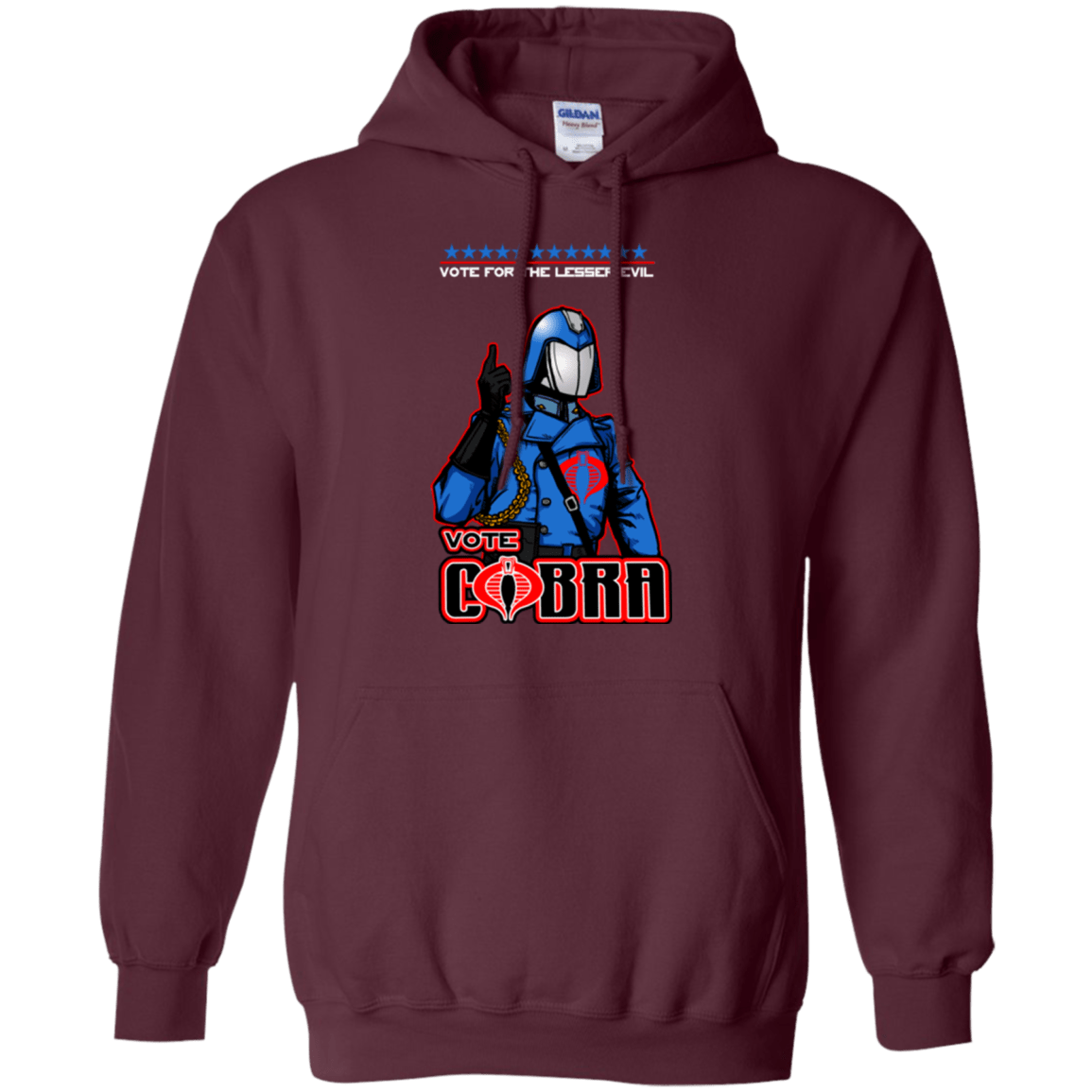 Sweatshirts Maroon / Small Lesser Evil Pullover Hoodie