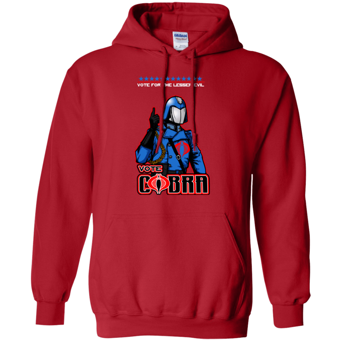 Sweatshirts Red / Small Lesser Evil Pullover Hoodie
