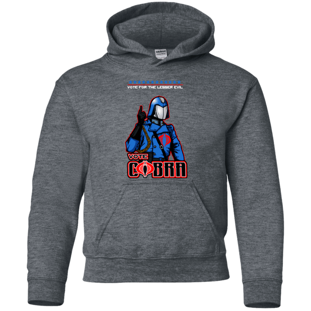 Sweatshirts Dark Heather / YS Lesser Evil Youth Hoodie