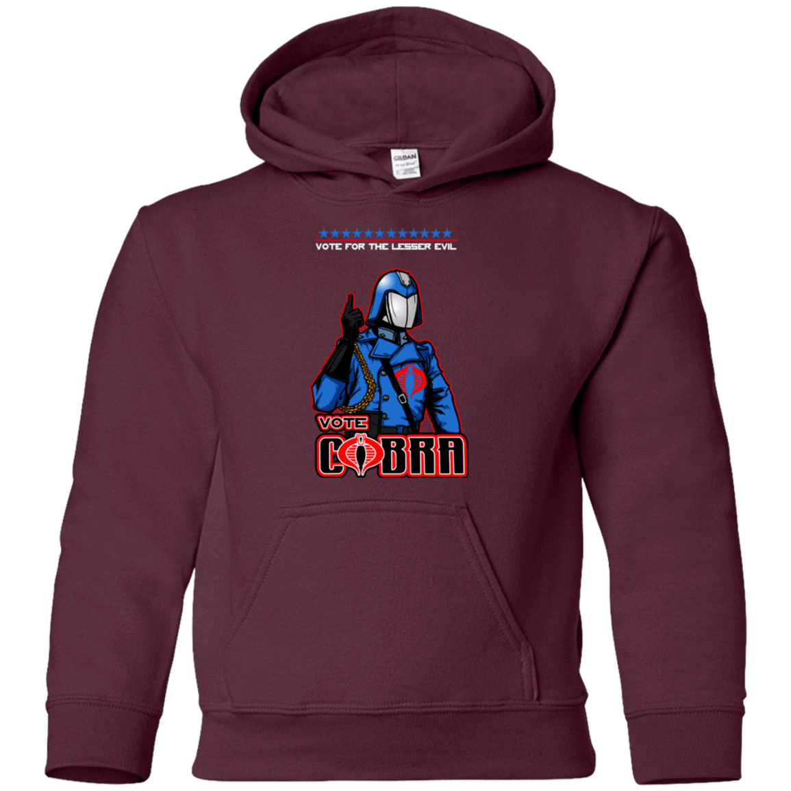 Sweatshirts Maroon / YS Lesser Evil Youth Hoodie