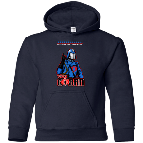Sweatshirts Navy / YS Lesser Evil Youth Hoodie