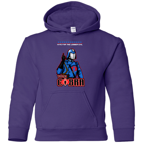 Sweatshirts Purple / YS Lesser Evil Youth Hoodie