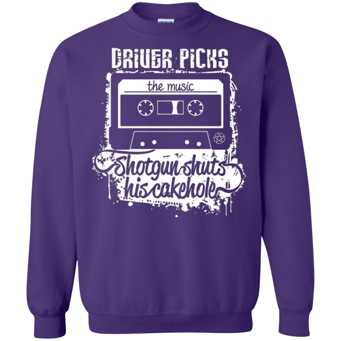 Sweatshirts Purple / Small Lessons Crewneck Sweatshirt