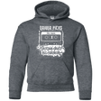 Sweatshirts Dark Heather / YS Lessons Youth Hoodie