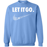 Sweatshirts Carolina Blue / S Let It Go Crewneck Sweatshirt