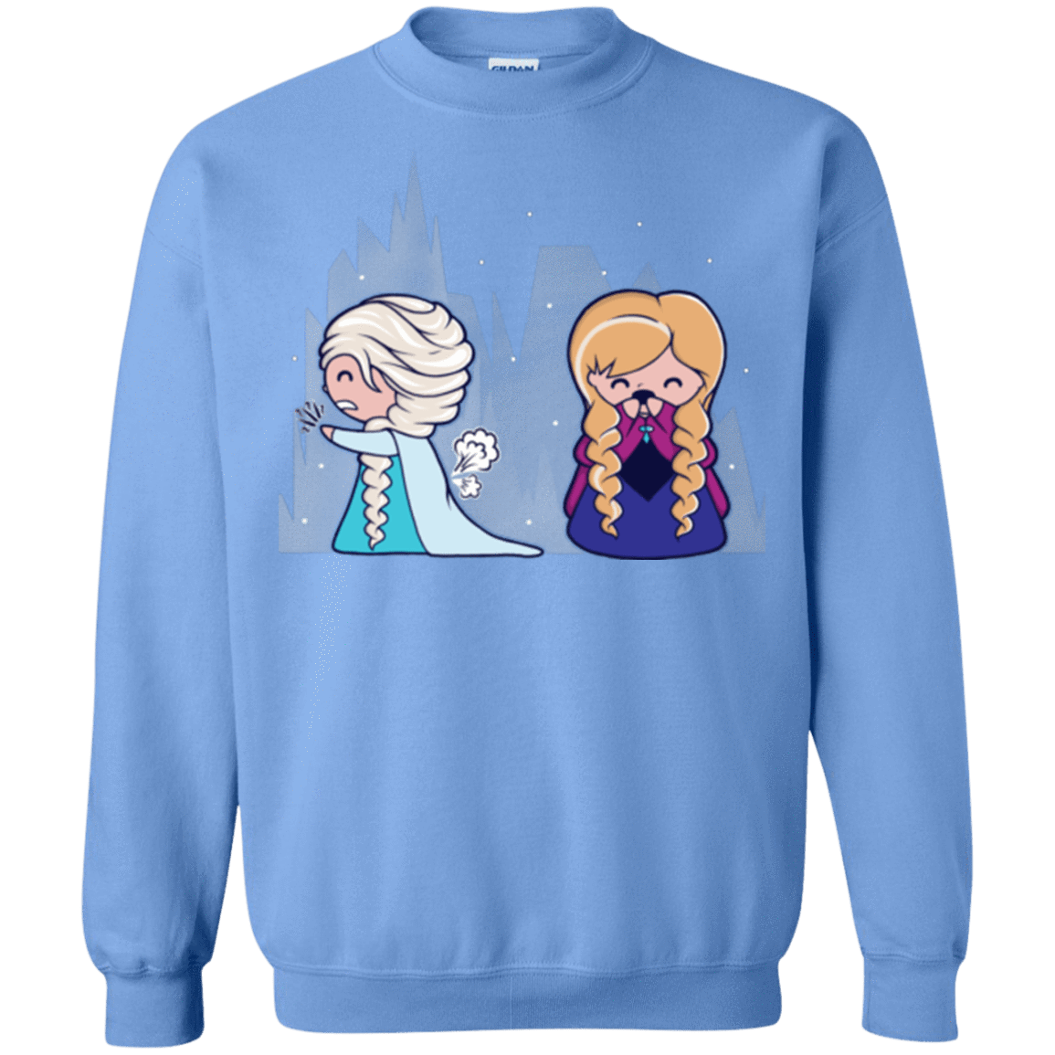 Sweatshirts Carolina Blue / Small Let it Go fart Crewneck Sweatshirt