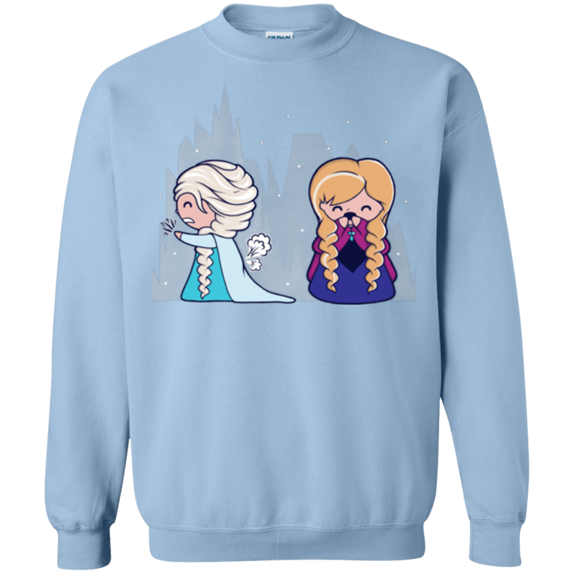 Sweatshirts Light Blue / Small Let it Go fart Crewneck Sweatshirt