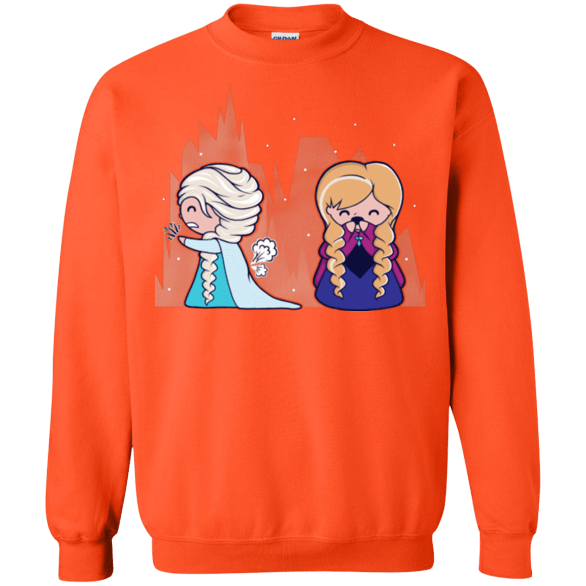 Sweatshirts Orange / Small Let it Go fart Crewneck Sweatshirt