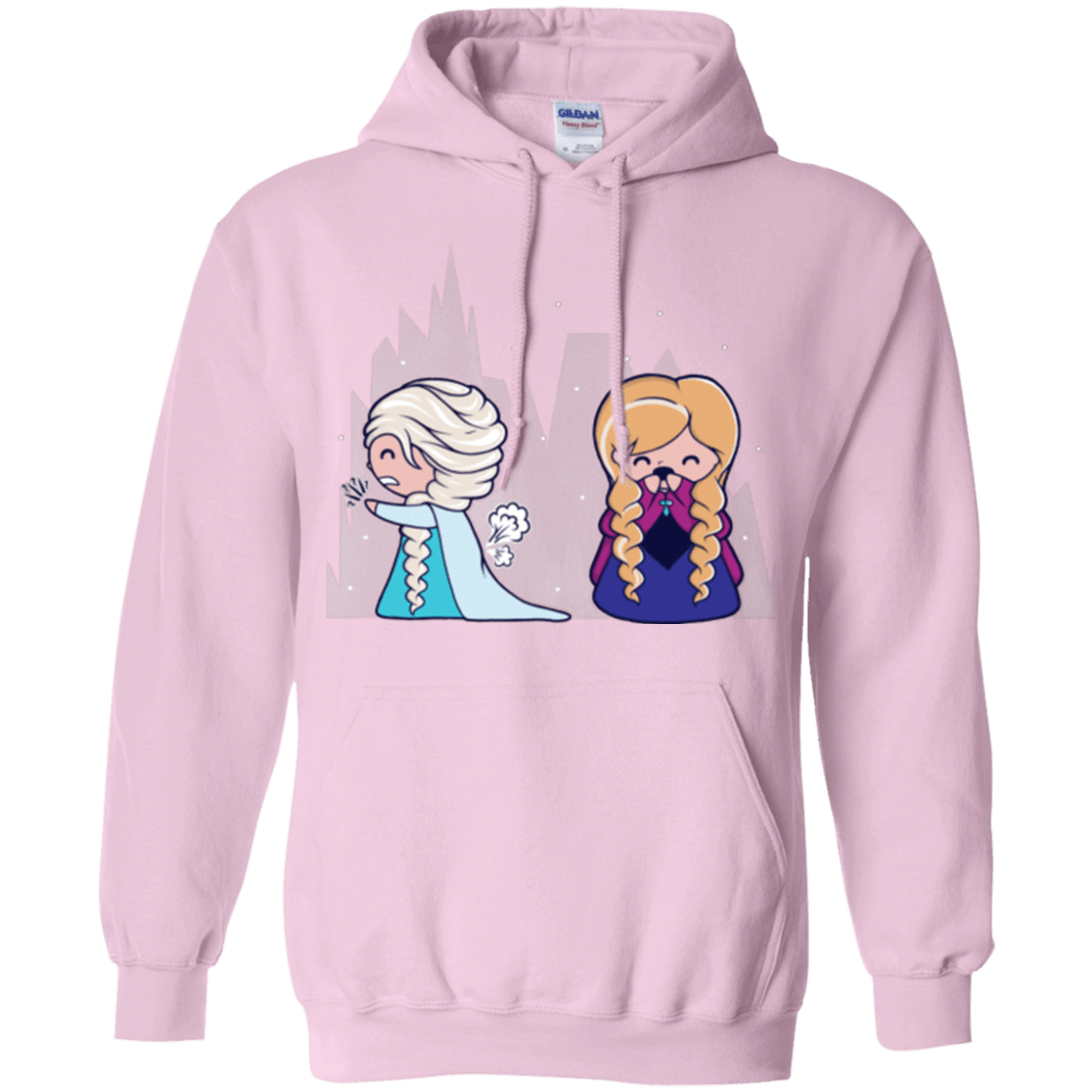 Sweatshirts Light Pink / Small Let it Go fart Pullover Hoodie