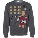Sweatshirts Dark Heather / S Let It Snu Crewneck Sweatshirt