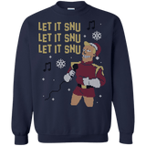 Sweatshirts Navy / S Let It Snu Crewneck Sweatshirt