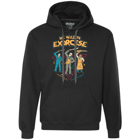 Sweatshirts Black / S Let's Exorcise Premium Fleece Hoodie