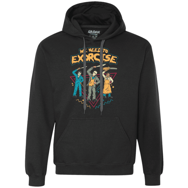 Sweatshirts Black / S Let's Exorcise Premium Fleece Hoodie