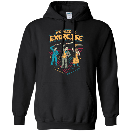 Sweatshirts Black / S Let's Exorcise Pullover Hoodie