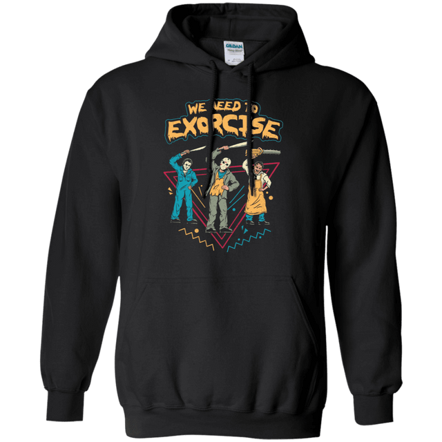 Sweatshirts Black / S Let's Exorcise Pullover Hoodie