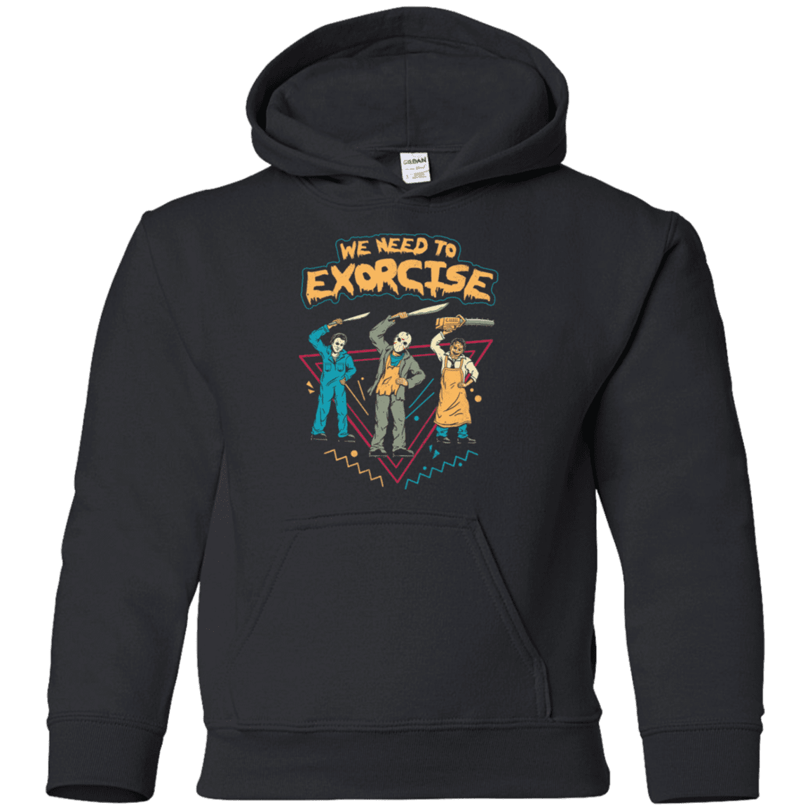 Sweatshirts Black / YS Let's Exorcise Youth Hoodie