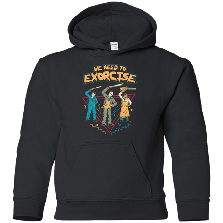 Sweatshirts Black / YS Let's Exorcise Youth Hoodie