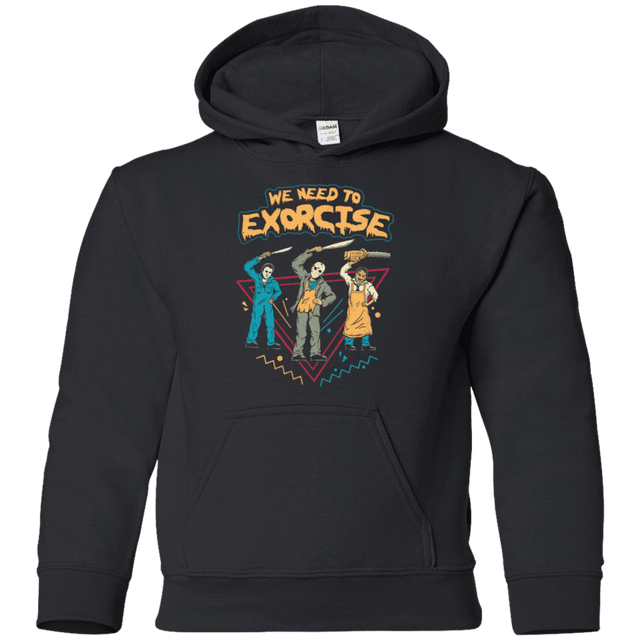 Sweatshirts Black / YS Let's Exorcise Youth Hoodie
