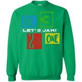 Sweatshirts Irish Green / S Let's Jam Crewneck Sweatshirt