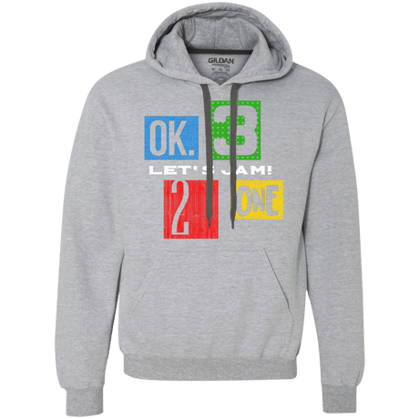 Sweatshirts Sport Grey / S Let's Jam Premium Fleece Hoodie