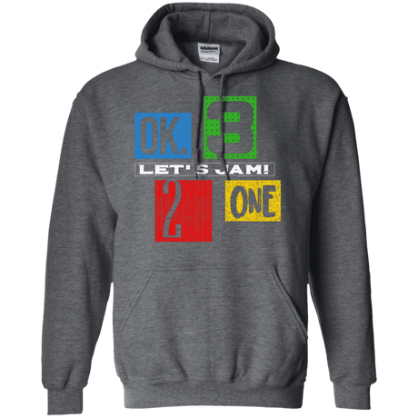 Sweatshirts Dark Heather / S Let's Jam Pullover Hoodie