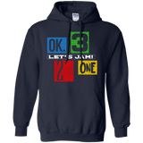 Sweatshirts Navy / S Let's Jam Pullover Hoodie