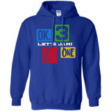 Sweatshirts Royal / S Let's Jam Pullover Hoodie