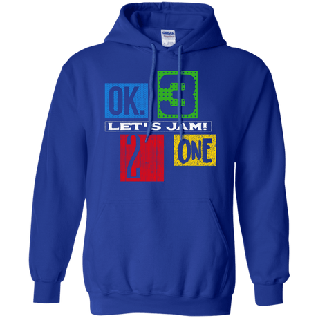 Sweatshirts Royal / S Let's Jam Pullover Hoodie