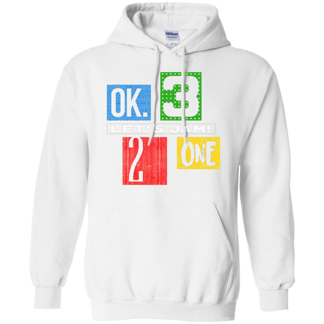 Sweatshirts White / S Let's Jam Pullover Hoodie