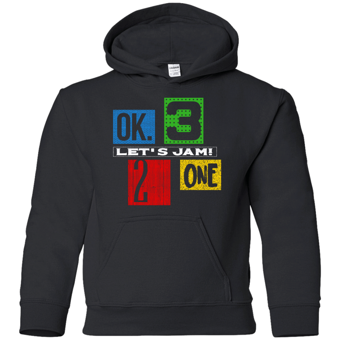 Sweatshirts Black / YS Let's Jam Youth Hoodie