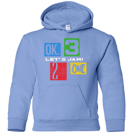 Sweatshirts Carolina Blue / YS Let's Jam Youth Hoodie