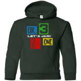 Sweatshirts Forest Green / YS Let's Jam Youth Hoodie