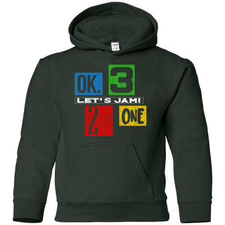 Sweatshirts Forest Green / YS Let's Jam Youth Hoodie