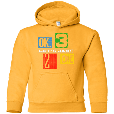 Sweatshirts Gold / YS Let's Jam Youth Hoodie